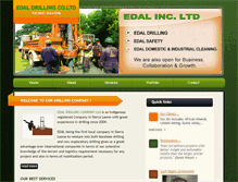 Tablet Screenshot of edalltd.com